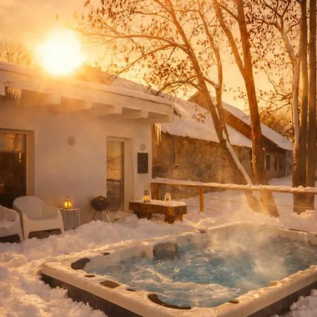 Relax U Potoka, Vířivka, Swimspa, Sauna Apartmán Cvrcovice
